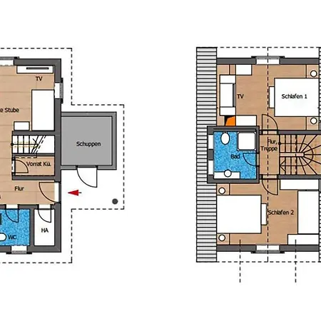 Ferienhaeuser, Vakantiehuis